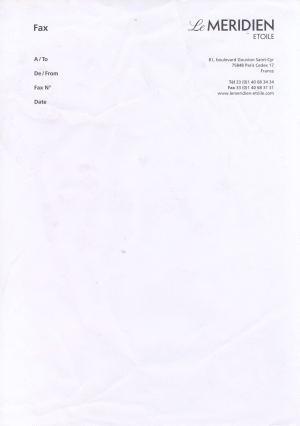 LeMeridienEtoileParis